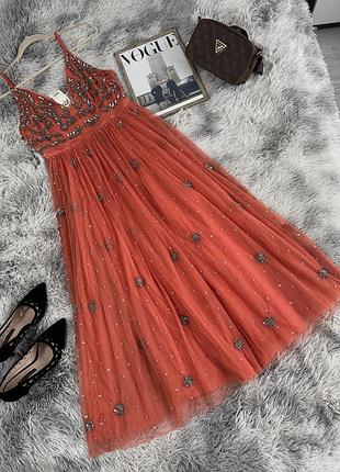 Новое невероятное вечернее платье miss selfridge