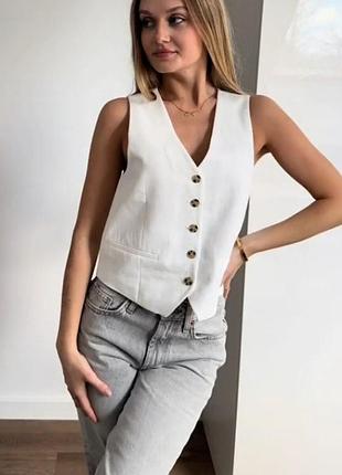 Стильна жилетка zara