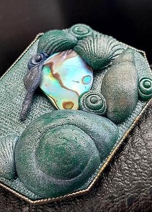 Винтажная брошь