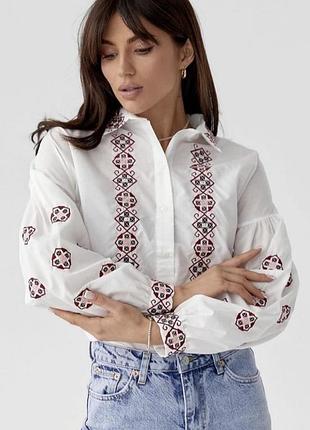 Вишита сорочка жіноча