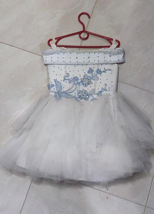 Платье, платье-пачка для девочки 3-4 р