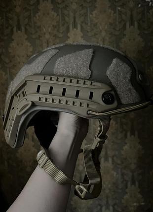 Балістичний тактичний шолом каска фаст на базі американського armor source 505 🇺🇸