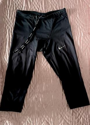 Беговые лосины nike dri- fit