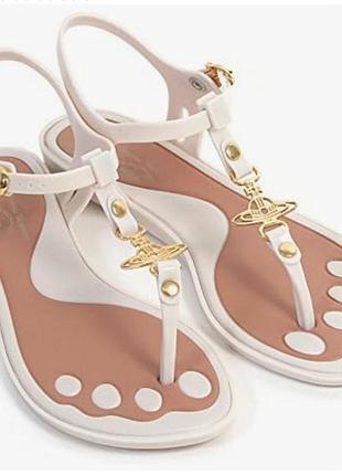 Силиконовые ароматизированные босоножки vivienne westwood+melissa