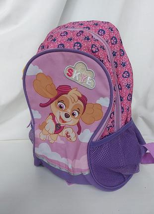 Дитячий дошкільний рюкзак щенячий патруль скай paw patrol портфель для дівчинки