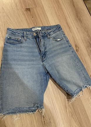 Джинсові шорти mom fit