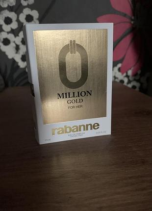 Парфумована вода для жінок paco rabanne million gold for her