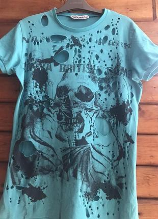 Футболка puledro череп турція