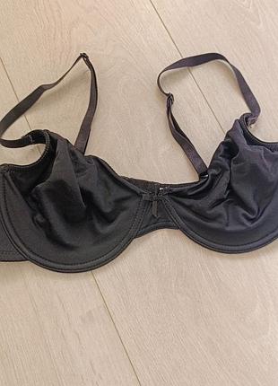 Бюстгальтер базовый бюст черный гладкий лиф zeeman 38b 85b 80c