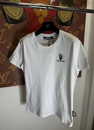 Женская футболка karl lagerfeld