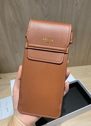Стильный чехол/сумка для очков celine