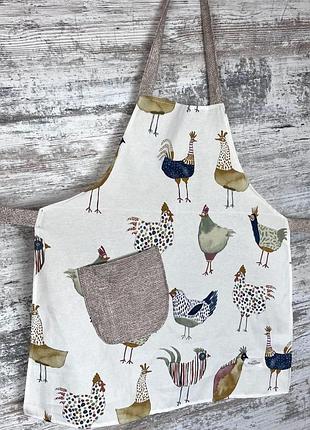 Распашонка с курочками