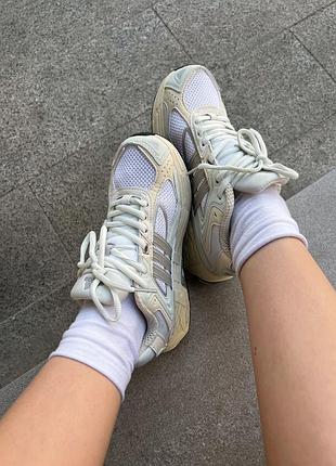 Кросівки adidas response x bad bunny white beige