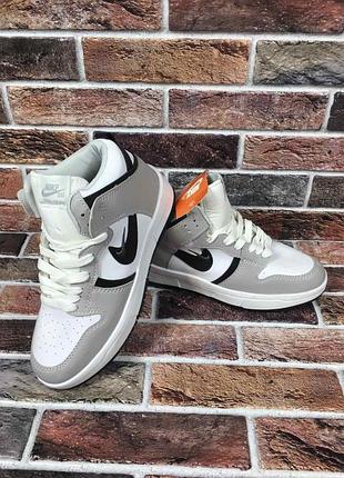 Кроссовки хайтопы подростковые nike4 фото