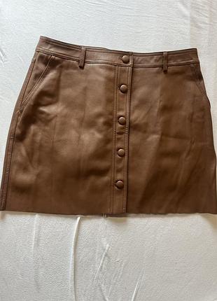 Шкіряна спідниця л/ хл