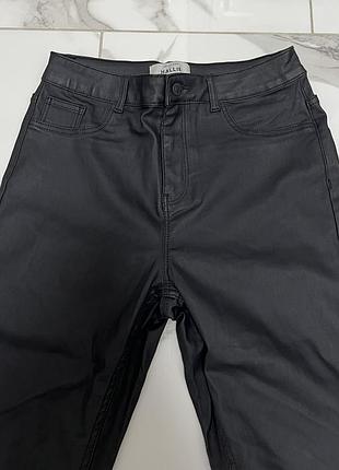 Кожаные брюки / матовые кожаные