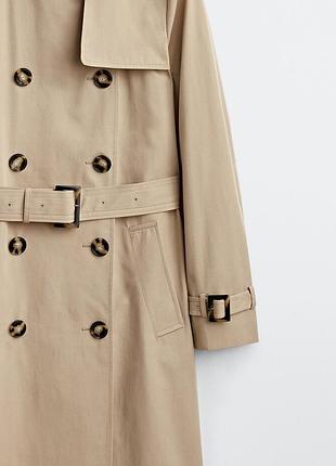 Плащ тренч massimo dutti