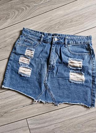 Джинсовая юбка