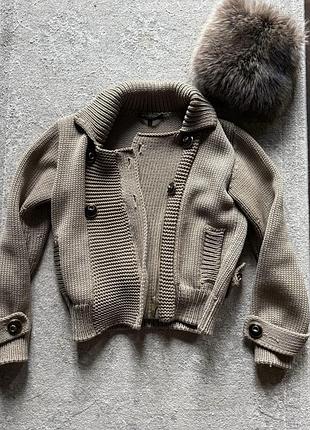 Вязаная шерстяная кофта gucci