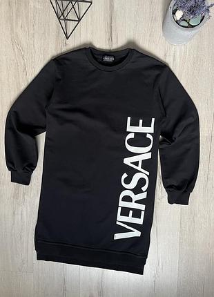 Versace оригінал плаття, довгий світшот для дівчинки