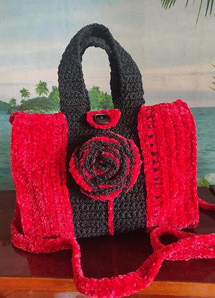 Сумка вязаная