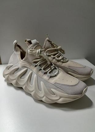 Мокасины мужские беж д-6419. размеры:40,42,43,44,45