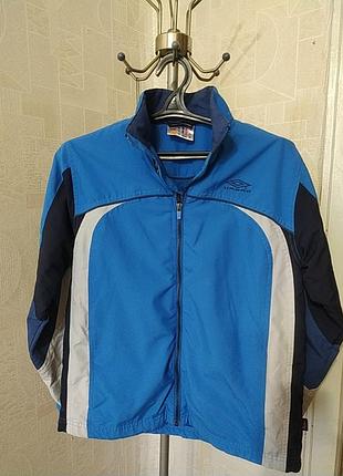 Спортивна вітровка/куртка/кофта на підкладі синя