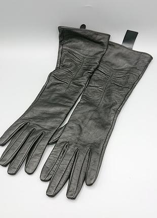 Довгі шкіряні рукавички jasper conran