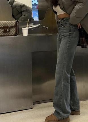Джинсы женские zara wide leg