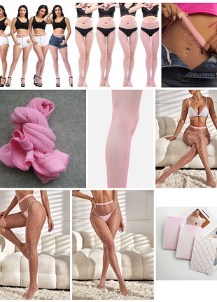 ✨ рожеві колготки у сітку – твій стильний акцент! ✨