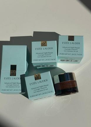 Ночной уход для лица estee lauder advanced night repair overnight treatment миниатюры по 7мл