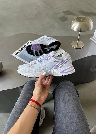 Кросівки adidas astir white/purple