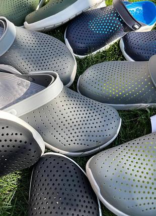 Мужские кроксы сабо crocs crocs literide clog crocs literide clog топ продаж