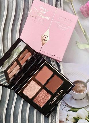 💞 розкішна палетка тіней charlotte tilbury pillow talk  dreams luxury palette eye shadow