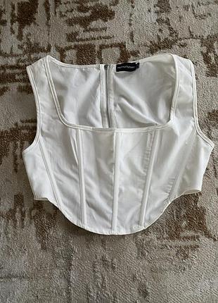 Корсетный топ размер с-м