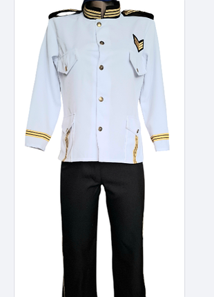 Моряк wilbers karnaval морской офицер костюм карнавальный c пилоткой на 10 лет