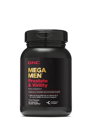 Вітаміни для чоловікі mega men prostate & virility. оригінал.  сша.