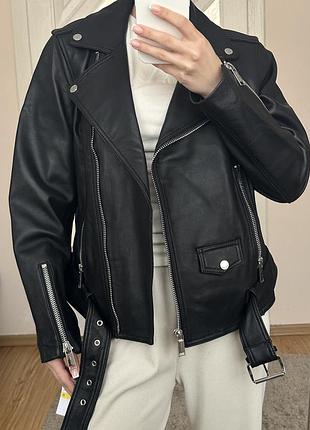 Косуха из натуральной кожи michael kors