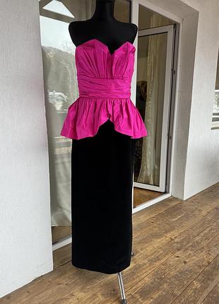 Плаття корсет максі