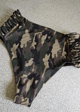 Низ від купальника плавки плавочки мілітарі  камуфляж