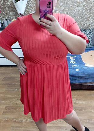 Платье большого размера 👍