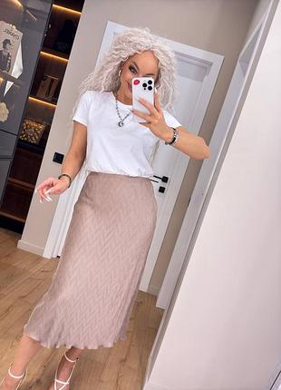 Жіноча спідниця плісе