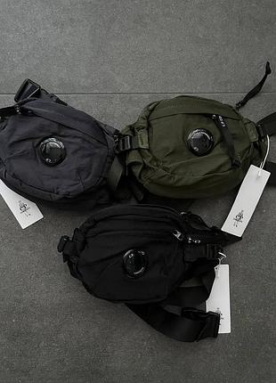 Сумка cp company grey x black x green