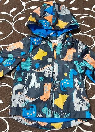 Ветровка на флисе для мальчика 9-12 месяцев, фирменная