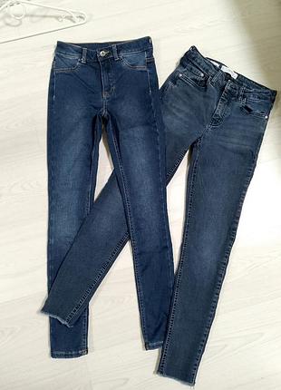 Джинси скіні заужені набір 2 шт для дівчинки.
