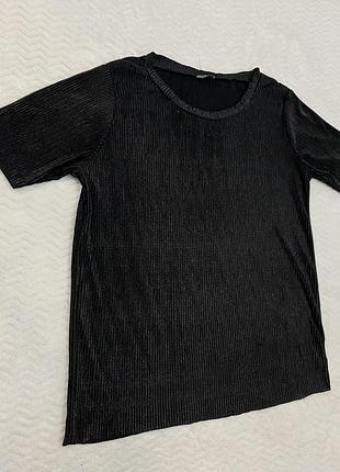 Футболка з люрексом гармошка