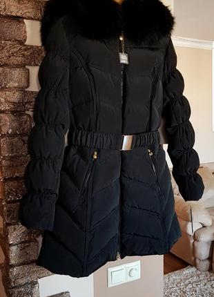 Американський зимовий жіночий пуховик куртка laundry by shelli segal. знижка!3 фото