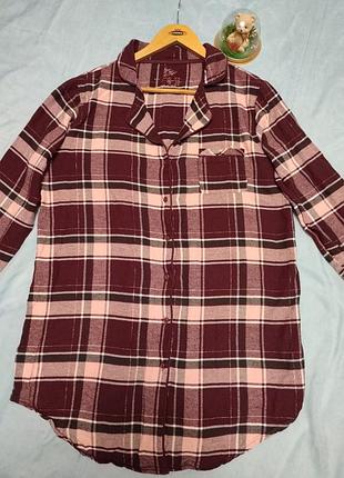 Сорочка/рубашка байкова,для дому 🔥