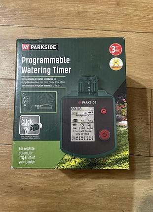 Контролер поливу компʼютер таймер parkside