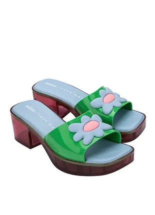 Брендовые босоножки шлепанцы от melissa + lazy oaf